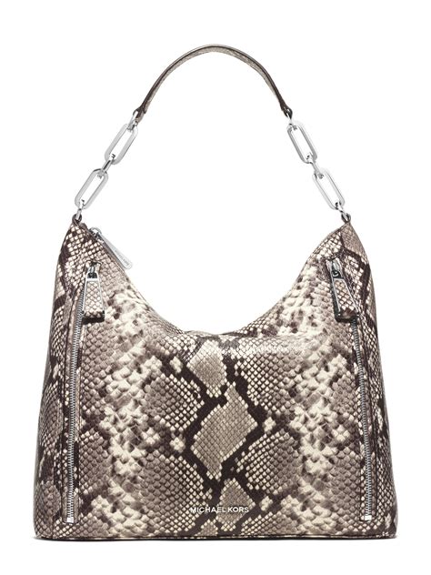 michael kors snake skin purse|michael kors large snake bag.